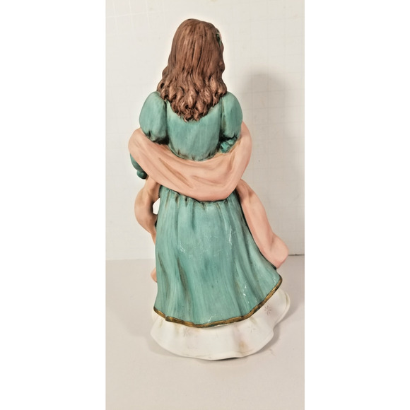VTG Homco HOME INTERIORS 8" Mary Figurine For Nativity Set - Picture 3 of 5